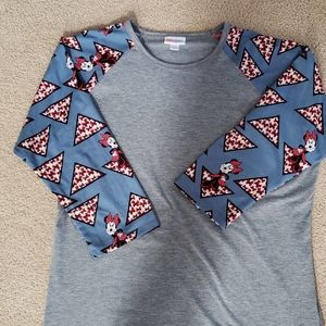 LuLaRoe Randy Minnie Mouse Disney top-size Large
